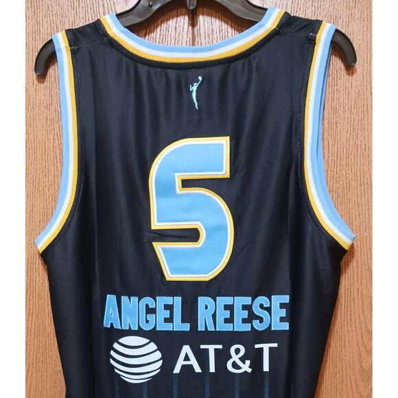Angel Reese (Chicago Sky)-(Jersey)-(Black)-(Size:M)-(Decent Condition)-$65.00 - Picture 7 of 12